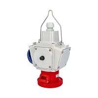 FAMATEL BOX zásuvkový závěsný PowerBOX pb0856 1x230V, 1x400V/32A/5 IP65