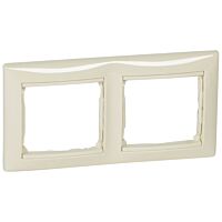 LEGRAND Rámeček VALENA 774352 dvojnásobný béžová