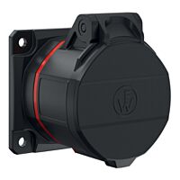 Vestavná zásuvka 16 A, 5P/400 V, IP54