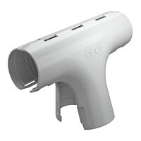 Quick Pipe díl T, M20, světle šedá, Poly