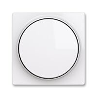 ABB ZONI Ovladač 3294T-A00123 500 stmívače s otočným ovládáním, s upevňovací maticí, bílá