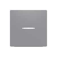 ABB ZONI Ovladač 3559T-A00653 241 spínače jednoduchý, s průzorem, šedá