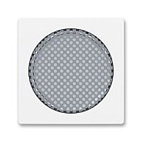 ABB Zoni 5016T-A00075 240 Kryt ovládání pro reproduktor AudioWorld, s kulatou mřížkou matná bílá