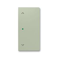 ABB Kryt ZONI 6220T-A02002 243 ovládání 2násobný, symbol "žaluzie"olivová