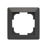 ABB ZONI Rámeček 3901T-A00010 237 jednonásobný, matná černá