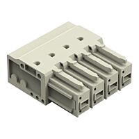 WAGO Svorka 831-3524 Pružinová THT Úhlové provedení Rozteč 7,62 mm, šedá