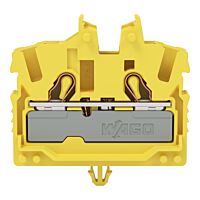 WAGO Svorka 2052-316 2vodičová průchozí Mini, s ovládacími otvory 2,5 mm², žlutá