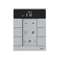 ABB TENTON Ovladač 2CKA006220A0858 6násobný s termostatem, hliníková stříbrná, SBR-F-6.0.1-83