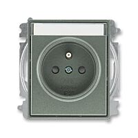 ABB TIME Zásuvka 6619E-A06352 34 s clonkami, bezšroubové svorky, IP40, antracitová