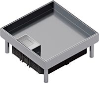 Přístrojové nerezové víko s výklopným vý