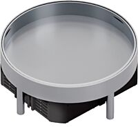 Přístrojové nerezové víko plné R06 pro p