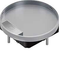 Přístrojové nerezové víko s výklopným vý