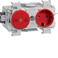 Jednonásobná zásuvka SCHUKO se svodičem