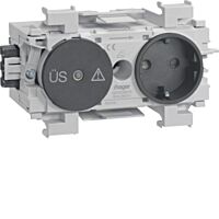 Jednonásobná zásuvka SCHUKO se svodičem