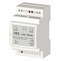 OEZ Převodník převodník RS485 na Modbus TCP, pro PAQ  typ PAQ-RPC-TCP