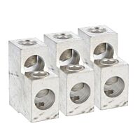 KIT 3 TERMINAL LUGS 2X2AWG2-600KCMIL