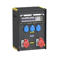 zás. 1x CEE 32A 5p 400V, 1x CEE 16A 5p 4