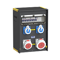 zás. 1x CEE 32A 5p 400V, 1x CEE 16A 5p 4