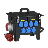 zás. 1x CEE 32A 5p 400V, 15x 16A 230V, 1