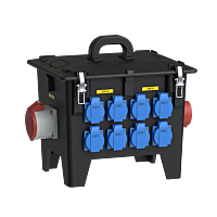 zás. 1x CEE 32A 5p 400V, 16x 16A 230V, 1