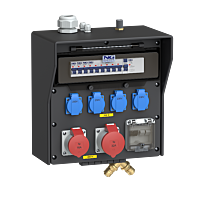 zás. 1x CEE 32A 5p 400V, 1x CEE 16A 5p 4