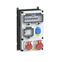 zás. 1x CEE 32A 5p 400V, 1x CEE 16A 5p 4