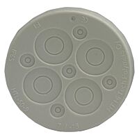 Průchodka HTL – 50-9 šedá