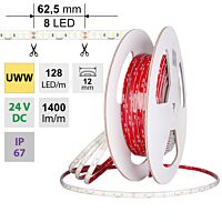 LED pásek SMD2835 UWW, 128LED/m, 11,5W/m