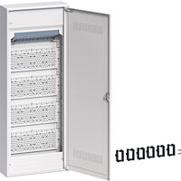 Rozvodnice nástěnná volta, 5-řadá, multi