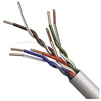 EMOS Kabel datový UTP CAT 5E PVC CCA, balení 100m