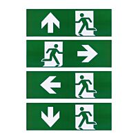 P-LIGHT set of 4 pictograms for P-LIGHT