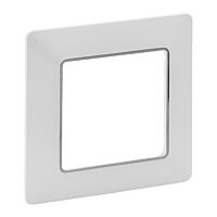 LEGRAND Rámeček VALENA LIFE 754031 jednonásobný bílá chrom