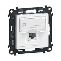 LEGRAND Zásuvka VALENA LIFE 1XRJ45 C5E UTP bílá