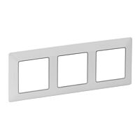 LEGRAND Rámeček VALENA LIFE 75403 trojnásobný bílá chrom
