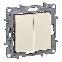 LEGRAND Vypínač NILOÉ 764606 č.5 béžová