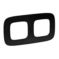 LEGRAND Rámeček 754402 2P černá matná