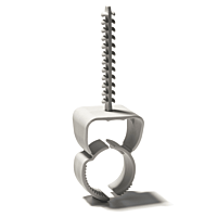 SCHNABL Příchytka USA 20-25/55 pro trubky 20-25mm kolík 55mm flexibilní uzavíratelná