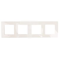 LEGRAND Rámeček NILOÉ 665014 čtyřnásobný béžová