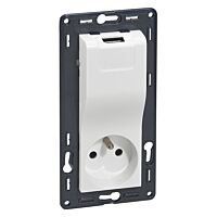 LEGRAND Zásuvka NILOÉ 764528+USB bílá
