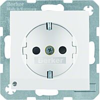 Zásuvka, SCHUKO s LED orientační kontrol