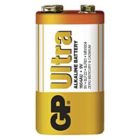 GP Baterie ALKALINE ULTRA 6LF22 9V fólie 1ks