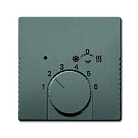 ABB Kryt termostatu pro topení chlazení, s posuvným přepínačem  2CKA001710A4044