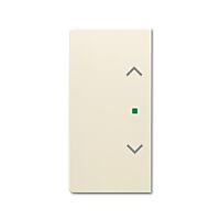 ABB Kryt 2CKA006220A0523 2násobný levý/pravý, symbol „žaluzie“; slonová kost; SRB-2-82