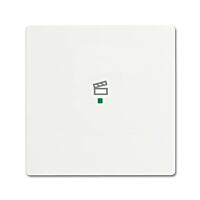 ABB Kryt 2CKA006220A0604 1násobný, symbol „scény“; mechová bílá; SRS-1-884