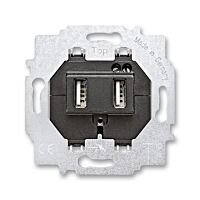 ABB Zásuvka 6400-0-0002 2x USB nabíjecí