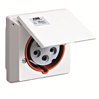 ABB Zásuvka 16A/400V 5-pólová IP44 vestavná