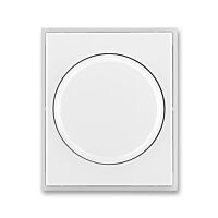 ABB ELEMENT Ovladač 3294E-A00123 01 stmívače s otočným ovládáním, s upevňovací maticí, bílá/ledová bílá