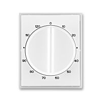 ABB ELEMENT Ovladač 3294E-A00160 01 regulátoru časového mechanického, bílá/ledová bílá