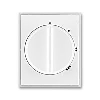 ABB ELEMENT Ovladač 3294E-A00170 01 spínače s otočným ovladačem, pro 3stup. spínač s nul. polohou, bílá/ledová bílá