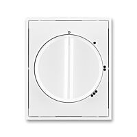 ABB ELEMENT Ovladač 3294E-A00170 03 spínače s otočným ovladačem, pro 3stup. spínač s nul. polohou, bílá/bílá